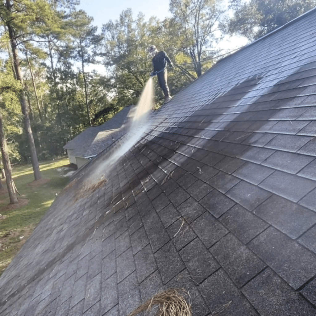 Roof Cleaning in D'Iberville, MS